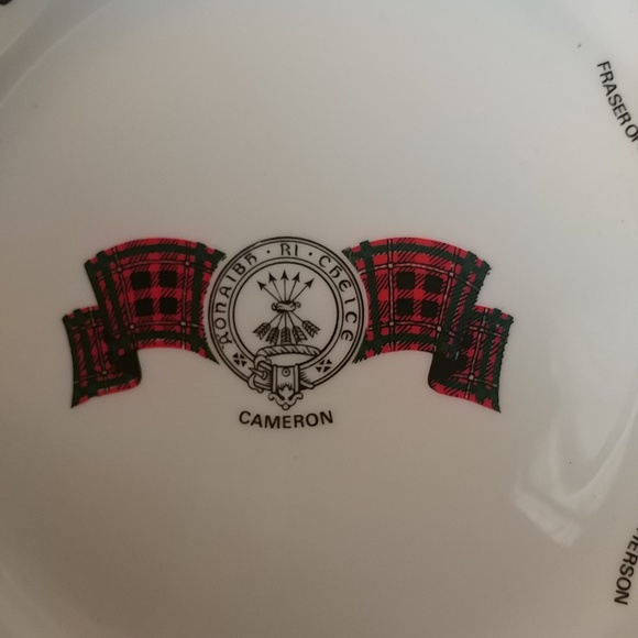 Scottish Cake Plate Elizabethan Fine Bone China - Picture 2 of 10